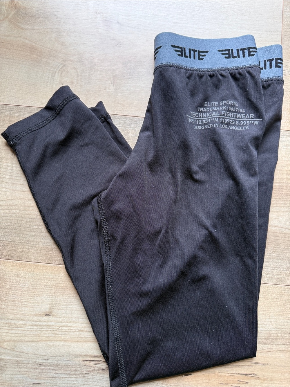 Kids Black Performance Leggings
